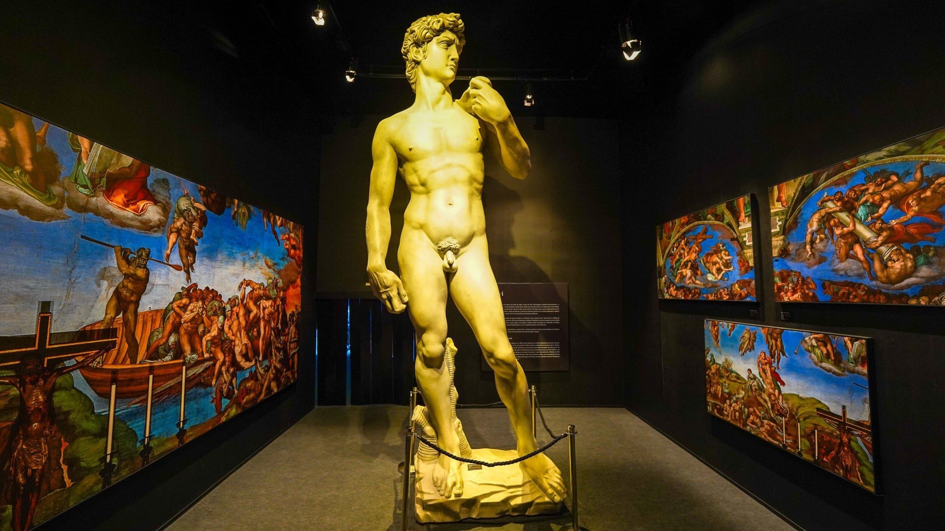 Exposição 'Michelangelo: O Mestre da Capela Sistina' no RioMar Recife
