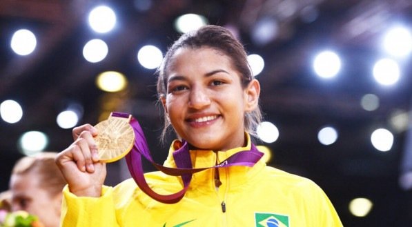 Sarah Menezes, medalhista no judô 