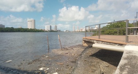 Rio Capibaribe cada vez mais poluído
