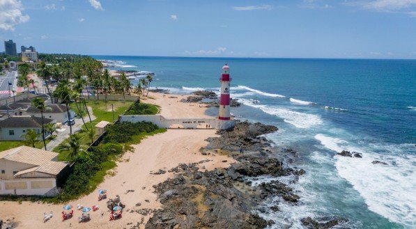 Praia de Itapuã, em Salvador