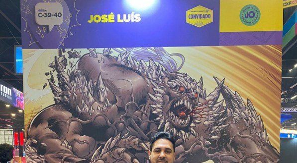 Entre os trabalhos de José Luís estão Aquaman, Jovens Titãs e Pantera Negra