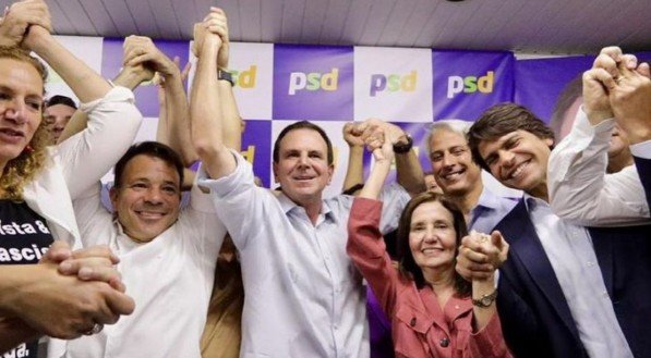 Convenção do PSD oficializa candidatura de Eduardo Paes no Rio