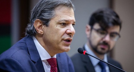 Ministro da Fazenda,Fernando Haddad.