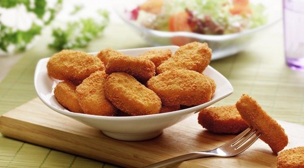 Imagem ilustrativa de nuggets low carb 