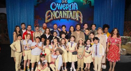 Elenco de A Caverna Encantada
