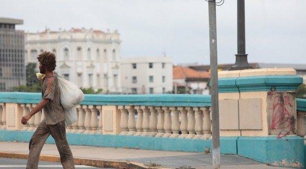 Pobreza - Desigualdade Social - Morador de Rua - Recife - Centro - 