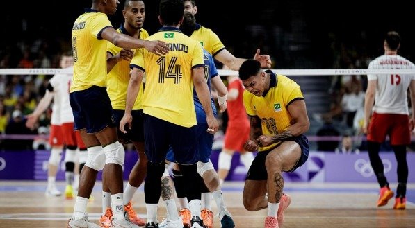 Jogos Olímpicos Paris 2024 - Volei Masculino - Brasil x Polonia 