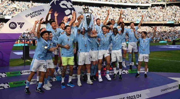 Manchester City é o atual campeão da Premier League