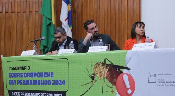 Neste ano, o Ministério da Saúde já confirmou 7.236 casos de febre oropouche. Seminário na Fiocruz Pernambuco debate o tema