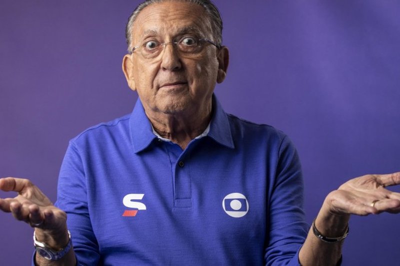 Galvão Bueno foi desligado da narração da Rede Globo após a última Copa do Mundo
