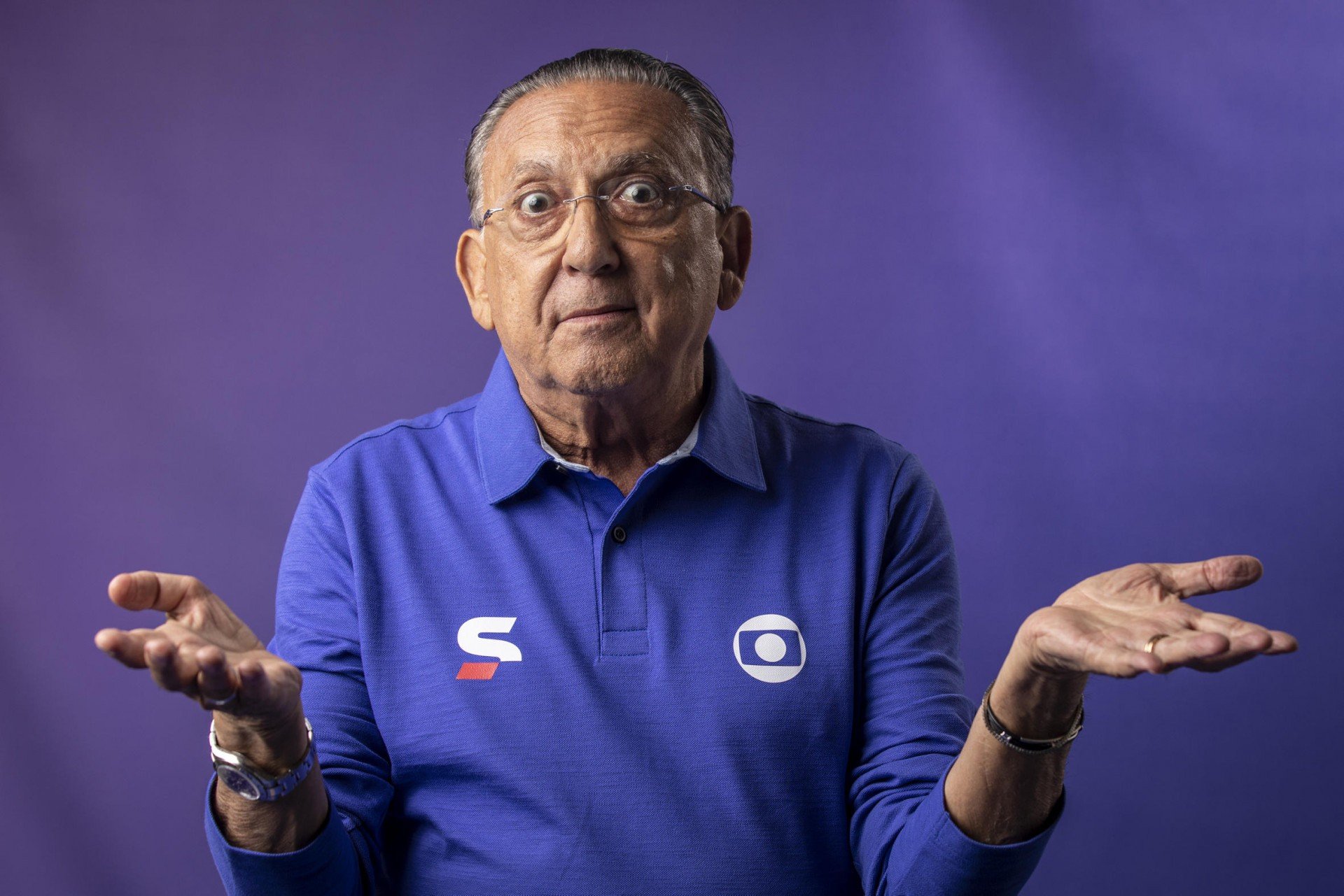 Galvão Bueno vai narrar jogos da Copa do Mundo de 2026 no SBT