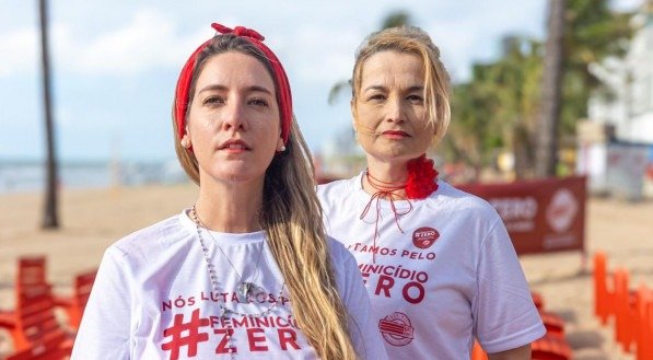 Paula Limongi e Andréa Rodrigues, em evento do Instituto Banco Vermelho