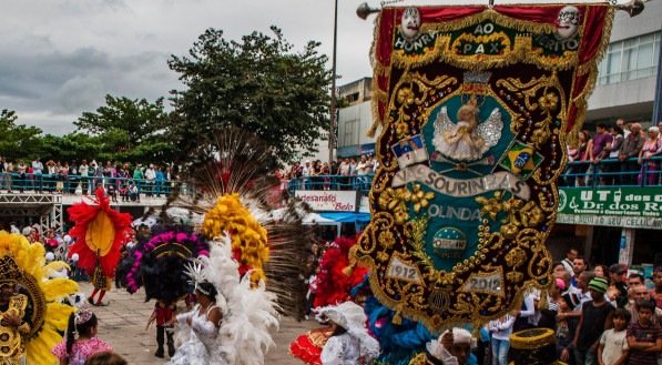 Clube Vassourinhas de Olinda durante o Festival de Inverno de Garanhuns de 2012