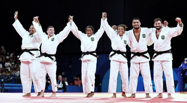 Rafael Macedo, Bia Souza, Leonardo Gonçalves, Rafaela Silva, Willian Lima e Ketleyn Quadros foram os atletas brasileiros vencedores e ganham a medalha de bronze