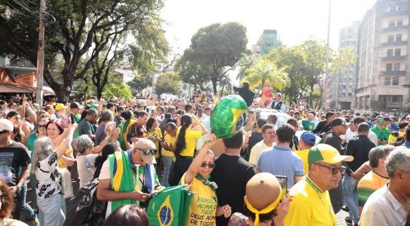 Visita do ex-presidente Jair Bolsonaro (PL)