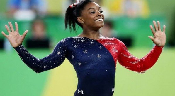 Imagem ilustrativa da ginasta Simone Biles