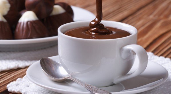 Imagem ilustrativa de um delicioso chocolate quente!