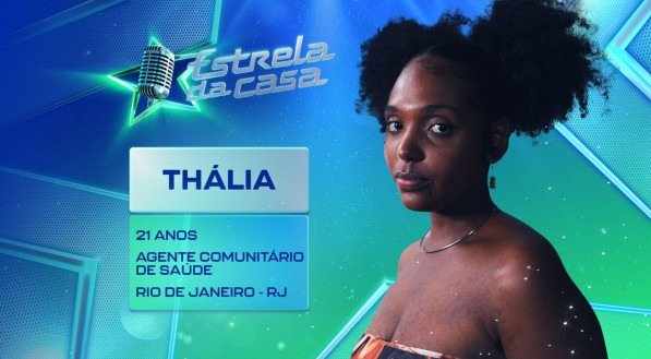 Thália, no Estrela da Casa
