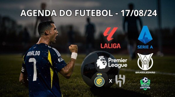 Imagem com Cristiano Ronaldo e logo algumas competições nacionais