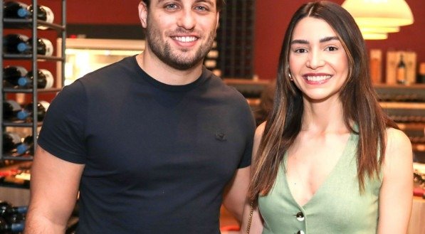 Fábio Menelau e Débora Bezerra, no Spettus Premium