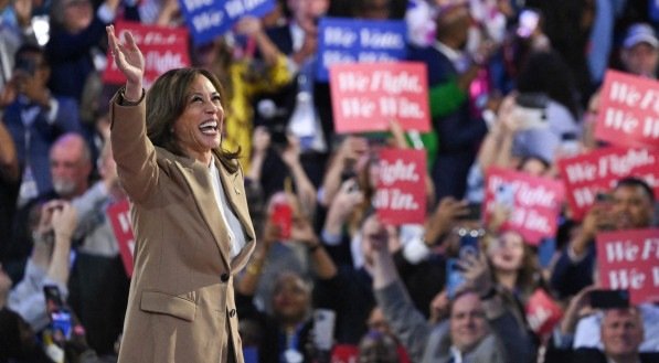 Kamala Harris &eacute; a candidata democrata