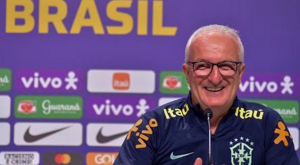 Foto de Dorival Júnior, técnico da seleção brasileira