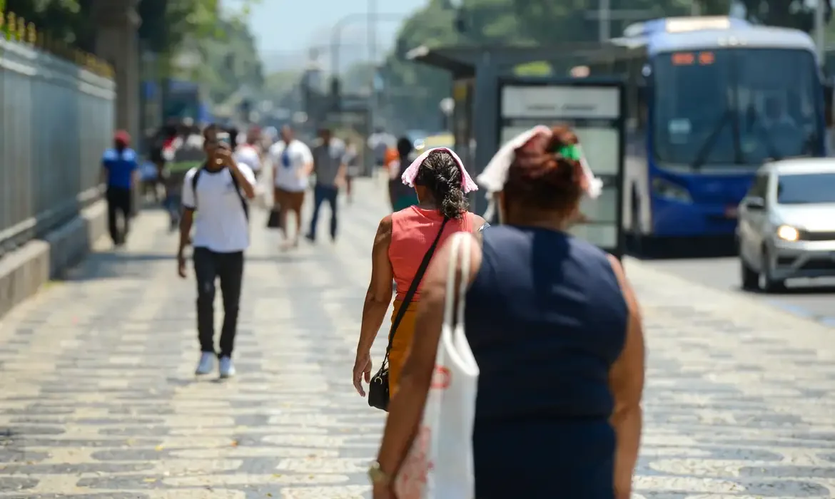 Onda de calor no Rio de Janeiro.