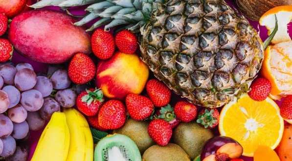 Variedade de frutas
