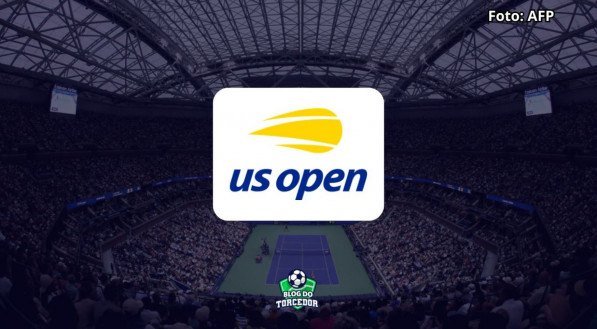 Imagem da logotipo do US Open, último Grand Slam da temporada