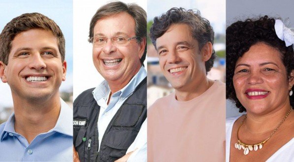 Candidatos à prefeitura do Recife com tempo no guia eleitoral