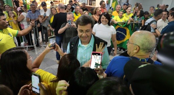 Ex presidente Jair Bolsonaro vem ao Recife e cidades pernambucanas para apoio aos candidatos que disputam as Eleições 2024 - Gilson Machado 