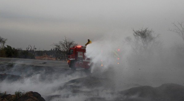 Incêndios florestais em São Paulo