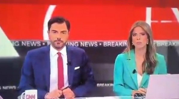 Apresentados da CNN Portugal sentem ao vivo o terremoto 