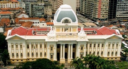 Visão aérea do Tribunal de Justiça de Pernambuco