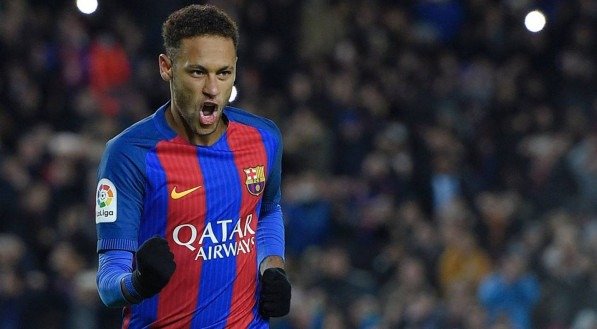 Imagem de Neymar enquanto ainda atuava pelo Barcelona