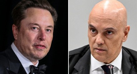 Elon Musk e Alexandre de Moraes