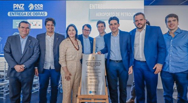 Autoridade na solenidade de entrega do novo aeroporto de Petrolina