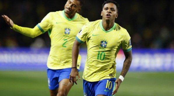 Rodrygo, camisa 10 da Seleção Brasileira