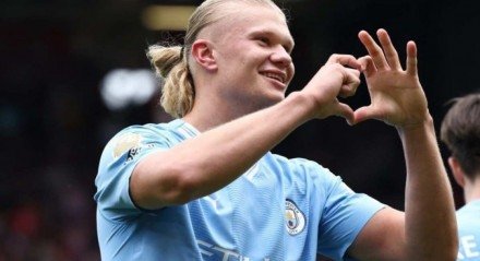 Erling Haaland, atacante do Manchester City