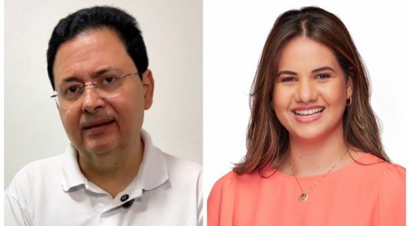 Antônio Campos e Mirella Almeida, candidatos à prefeitura de Olinda