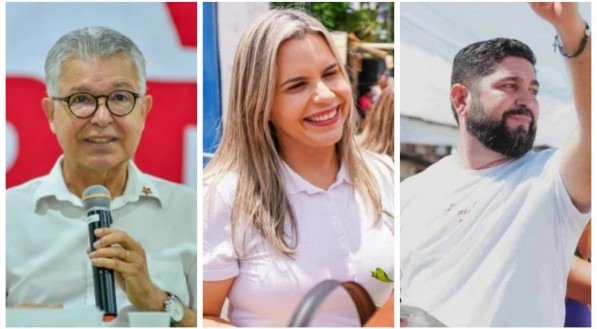 Elias Gomes, Clarissa Tércio e Daniel Alves participaram de debate no g1