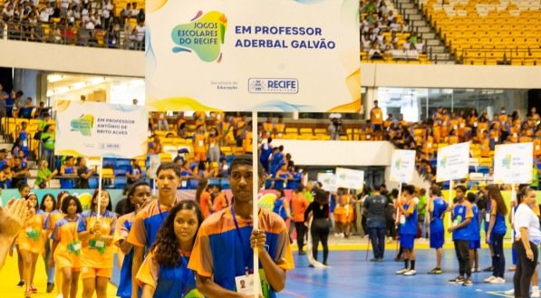 Prefeitura do Recife realiza cerimônia de abertura no Ginásio de Esportes Geraldo Magalhães (Geraldão)