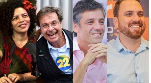 Candidatos de oposição à prefeitura do Recife