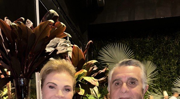 Nizete e Reginaldo Paes Mendonça, casal de muito prestígio no nosso mundo social
