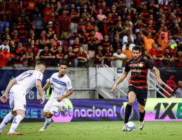 Imagem do primeiro jogo entre Sport x Paysandu pela Série B