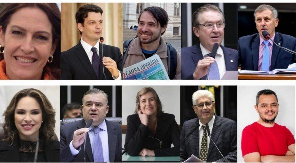 Imagem dos candidatos a prefeito de Curitiba nas eleições municipais de 2024