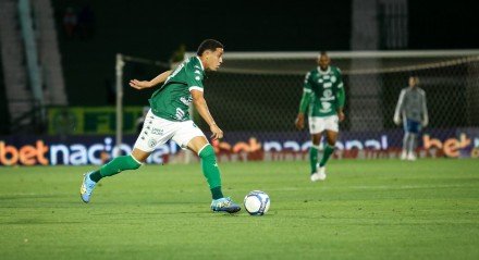 Time do Guarani em jogo