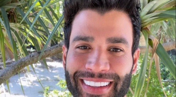 Cantor Gusttavo Lima em foto publicada nas redes sociais.