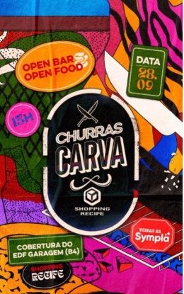 ChurrasCarva 2024 será realizado no Shopping Recife neste sábado (28)