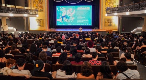 Sessão do Animage no Cineteatro do Parque